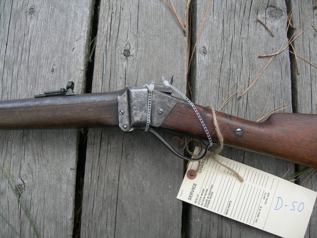 Sharps 1874 Business Rifle Close Up