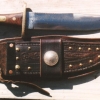 Walnut Bowie Knife