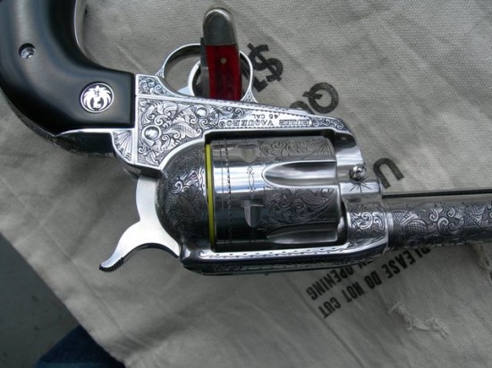 Ruger Vaquero, Stainless with Bird's Head Grip 