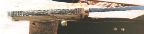 Buffalo Scale Bowie Knife