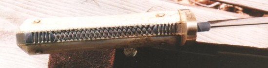 Buffalo Scale Bowie Knife