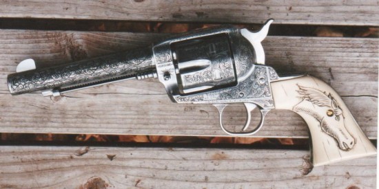 Ruger Vaquero Engraved