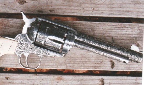 Ruger Vaquero Engraved