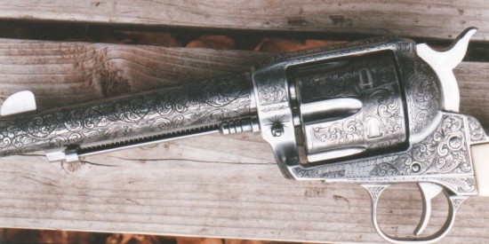 Ruger Vaquero Engraved