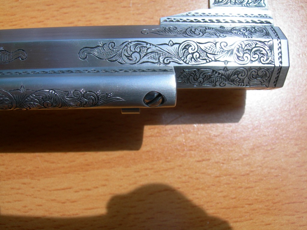 Custom engraving - Muzzle detail