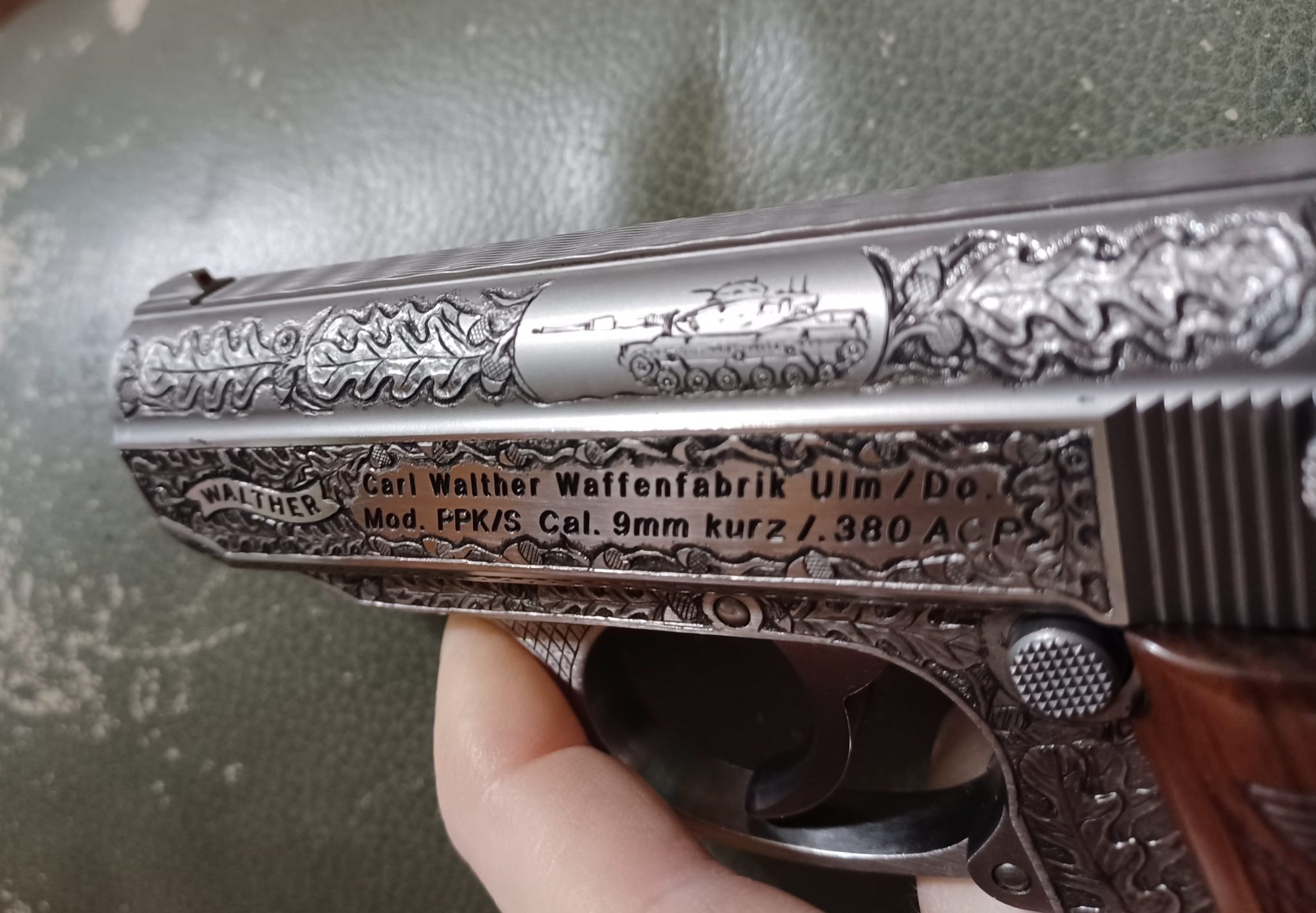 Customer Photo PPKS Gouse Freelance Firearms Engraving Gun